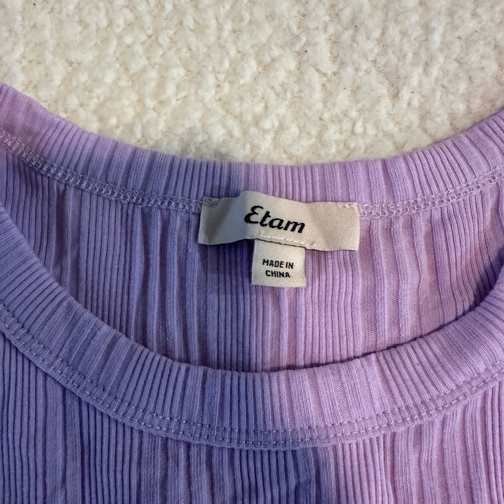 Etam Women's Purple Top M
